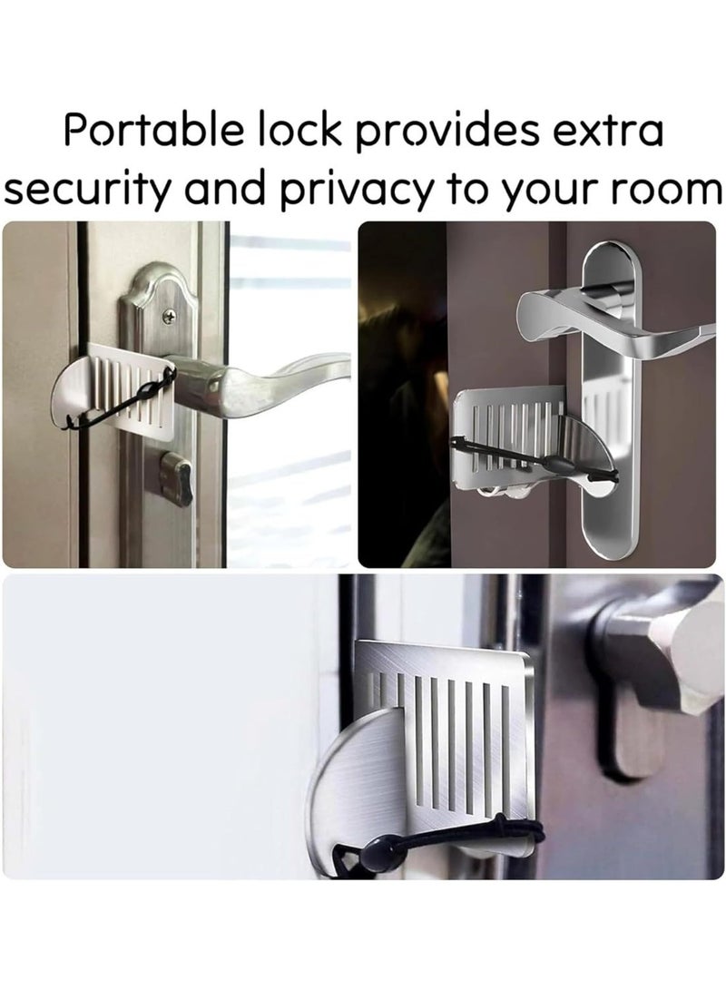 Joybos Stainless Steel Security Chain, Thickened Security Door Chain Lock, Door Anti-theft Latch, Suitable for Homes, Apartments, and Bedrooms - Image 3